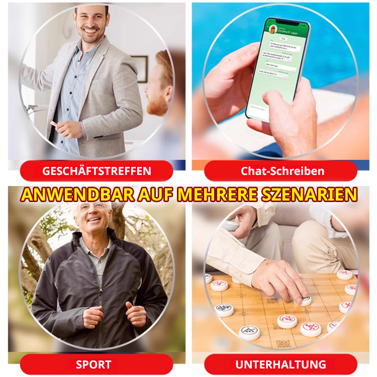 【Keine Sehtest erforderlich】🕶️ Zusammenklappbare, tragbare Brille mit Blaulichtfilter und Zoom-Funktion 📦🔍