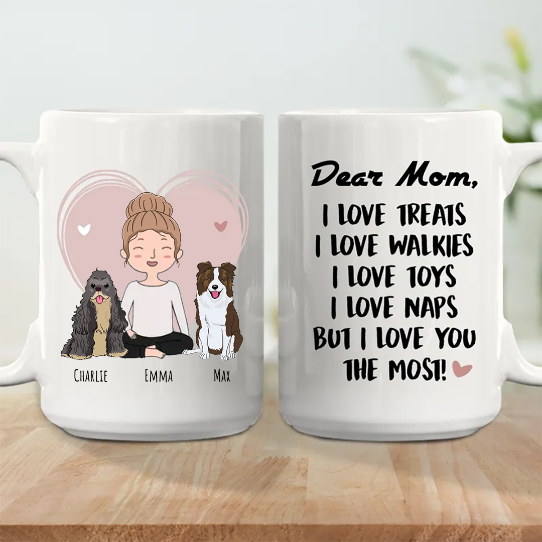 Love You The Most - Personalized Custom Coffee Mug-ancustom