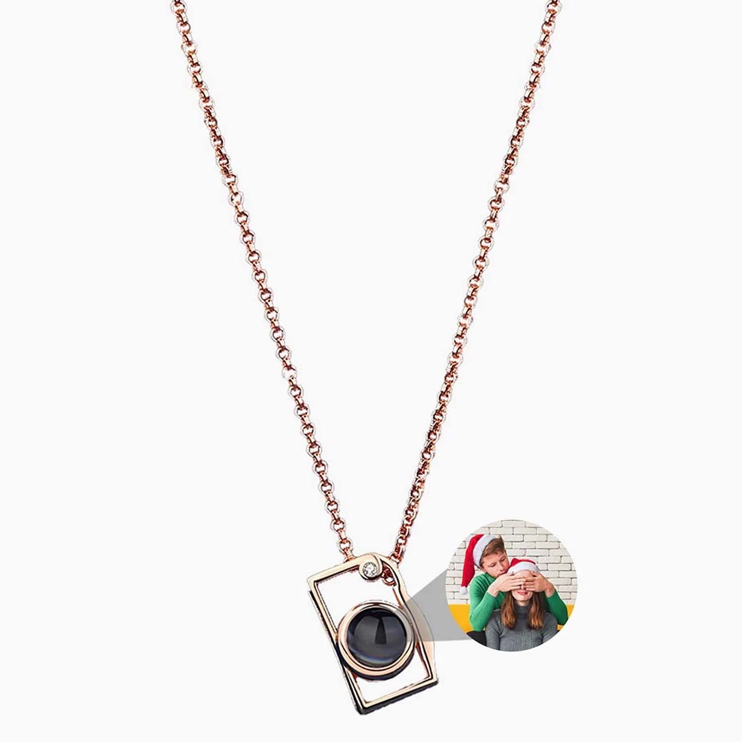  Camera Customized Photo Projection Necklace-ancustom