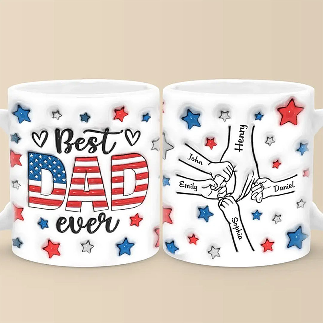 You Have To Deserve Your Father’s Love - Family Personalized Custom 3D Inflated Effect Printed Mug-ancustom