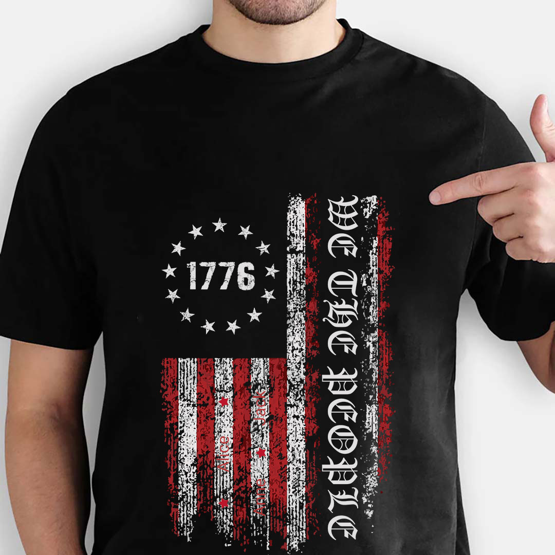 Customized T-shirts for the 4th of July-ancustom
