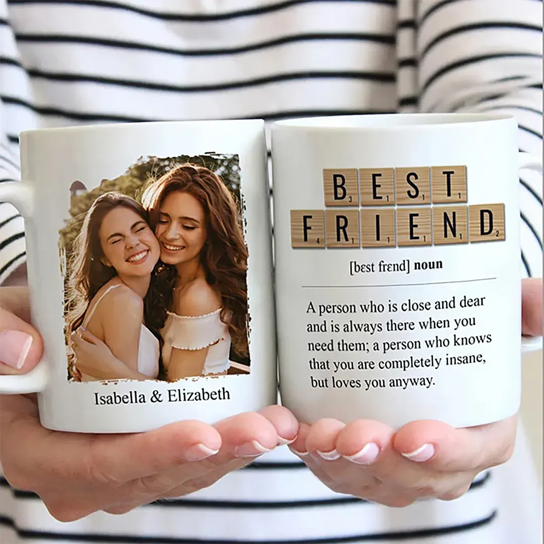 You Always Make Me Smile -  Gift For Besties - Personalized Mug-ancustom