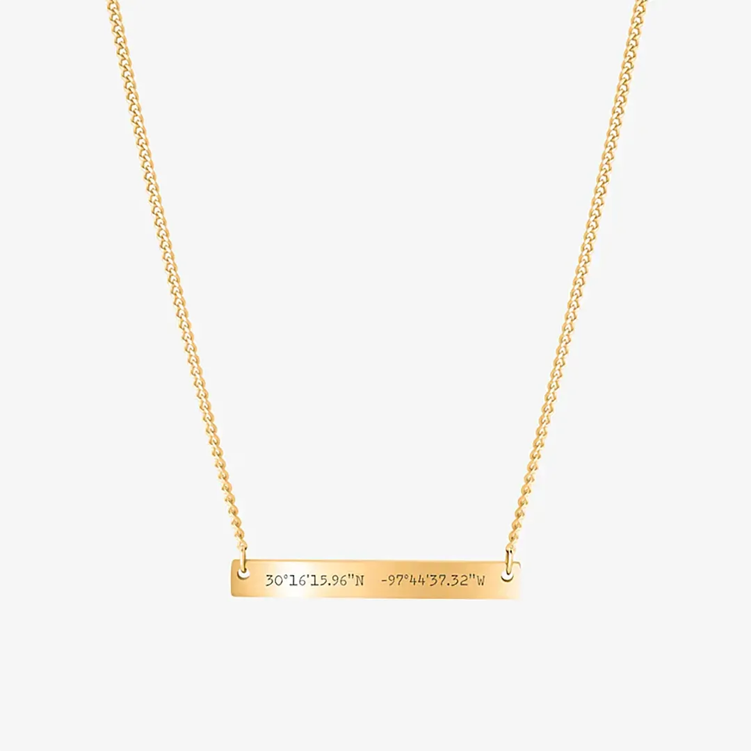 Custom Plate Necklace-ancustom