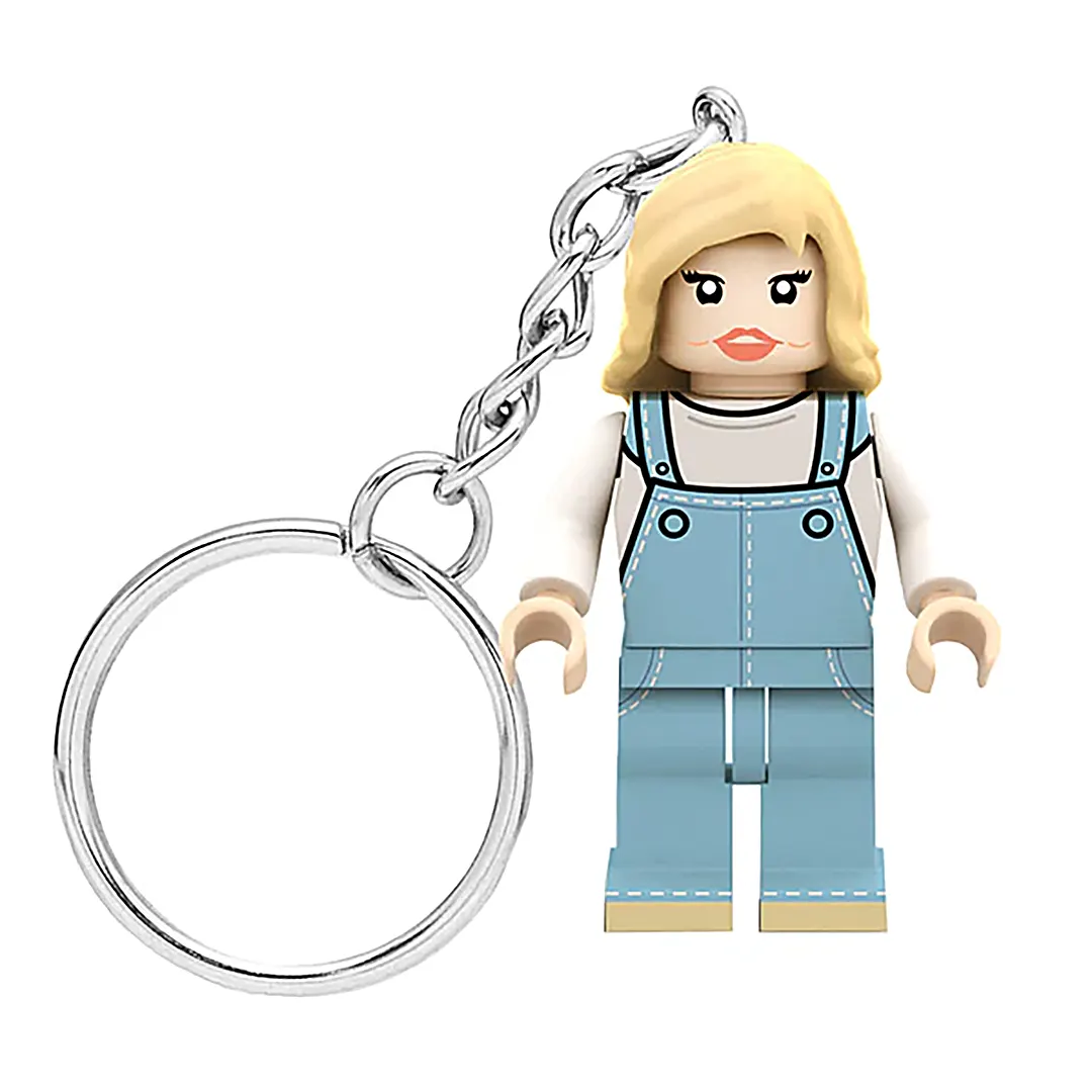 Creative Gift Full Body Custom Minifigs Keychain Personalized Photo MiniFigs Keychain-ancustom