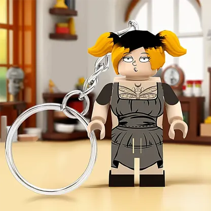 Creative Gift Full Body Custom Minifigs Keychain Personalized Photo MiniFigs Keychain-ancustom