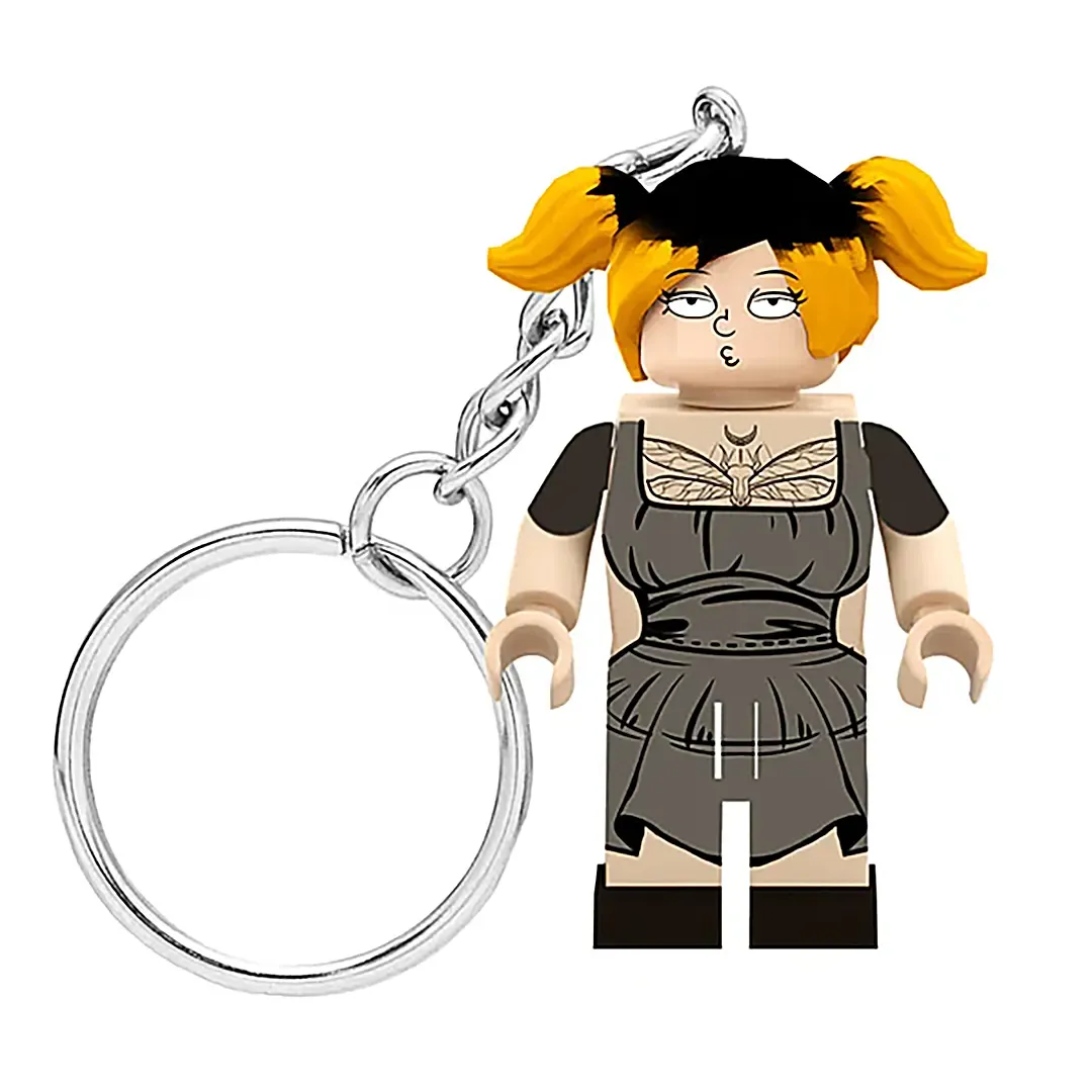 Creative Gift Full Body Custom Minifigs Keychain Personalized Photo MiniFigs Keychain-ancustom
