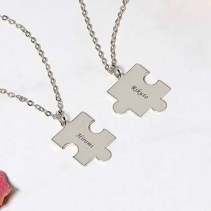 "Puzzle Game" Personalized Name Necklace-ancustom