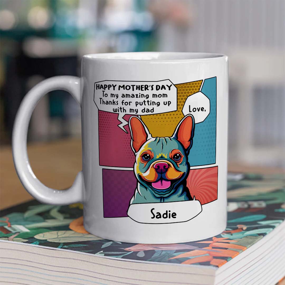 Pop Art Amazing Mom/Dad - Personalized Custom Coffee Mug-ancustom