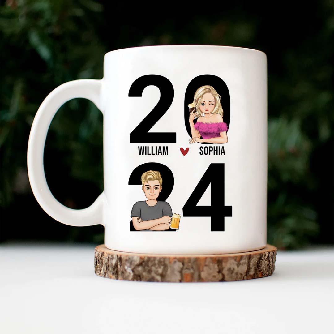 On The Best Decision - Gift For Couples - Personalized Mug-ancustom