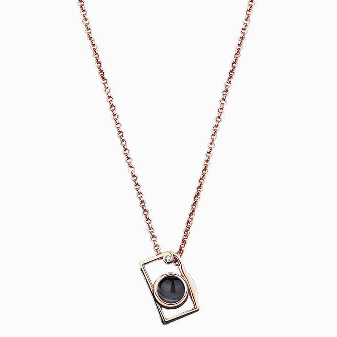  Camera Customized Photo Projection Necklace-ancustom