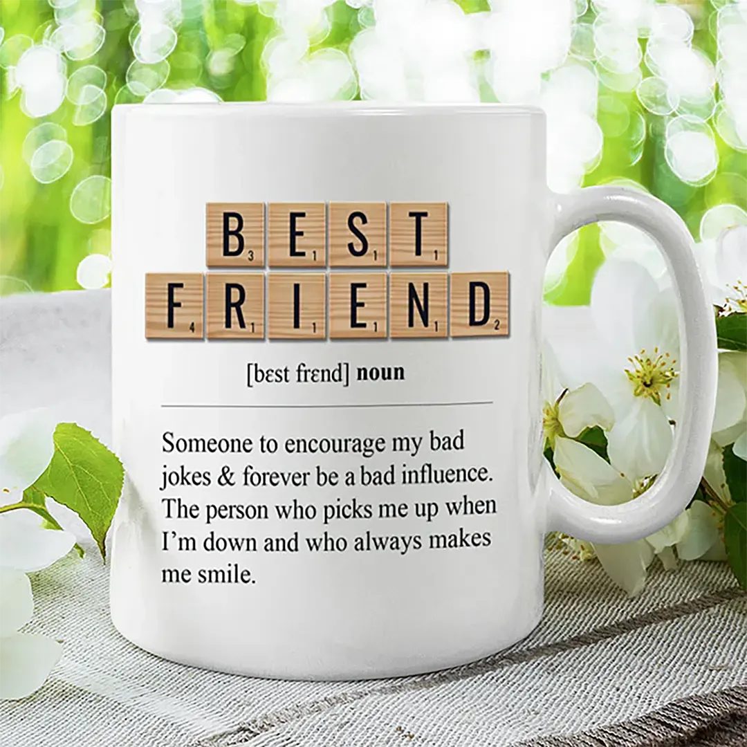 You Always Make Me Smile -  Gift For Besties - Personalized Mug-ancustom