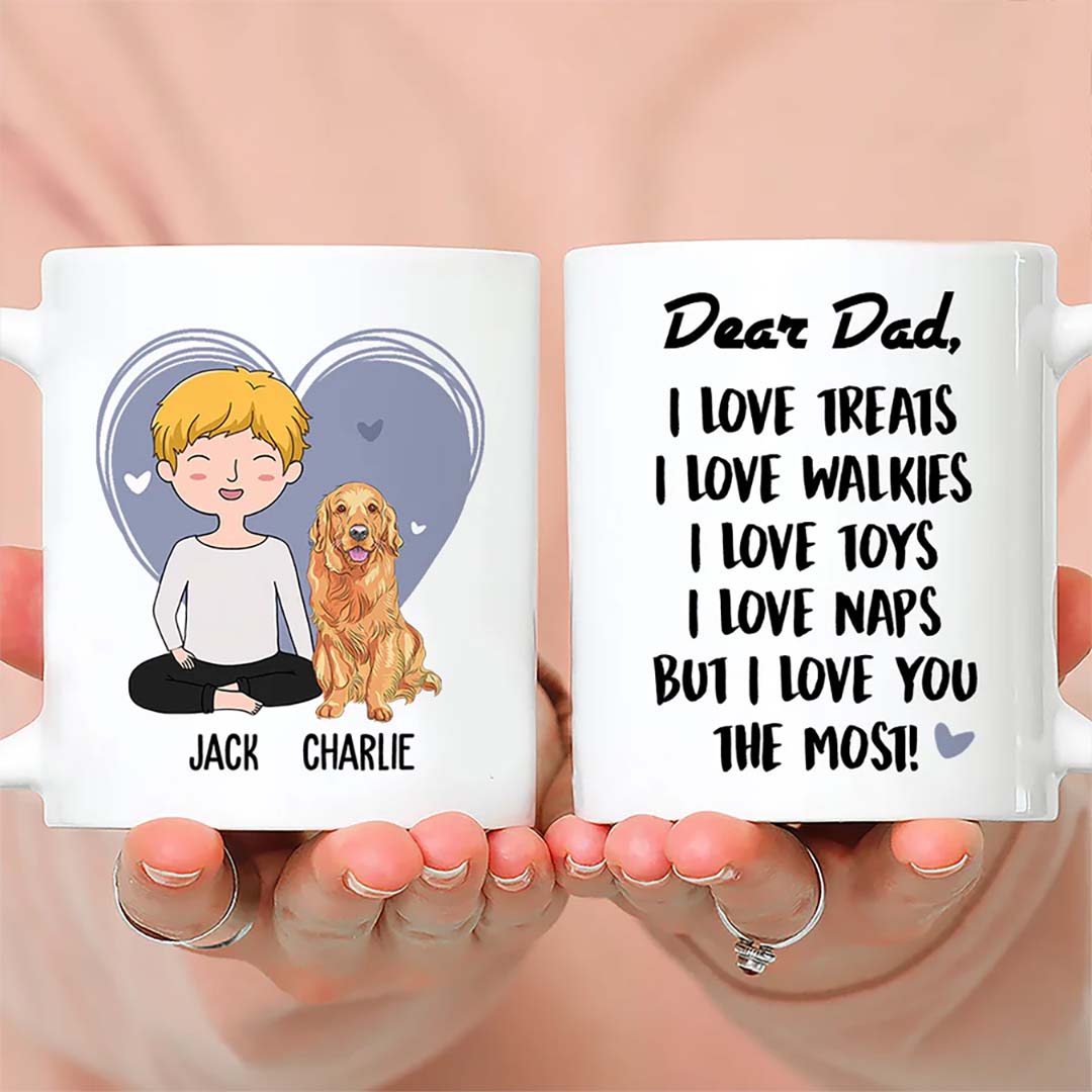 Love You The Most - Personalized Custom Coffee Mug-ancustom