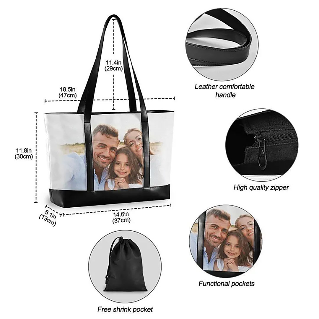 Photo Canvas Bag Family-ancustom