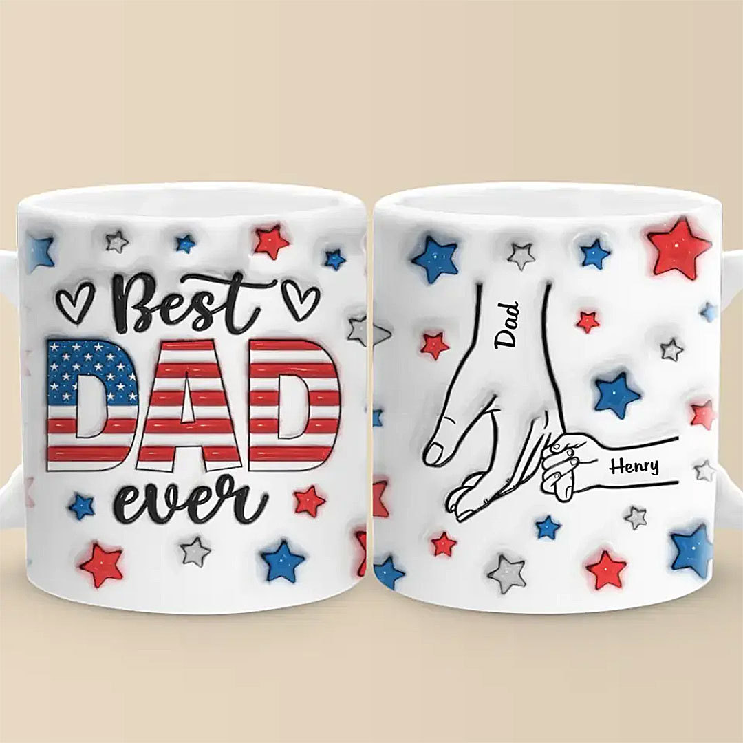 You Have To Deserve Your Father’s Love - Family Personalized Custom 3D Inflated Effect Printed Mug-ancustom