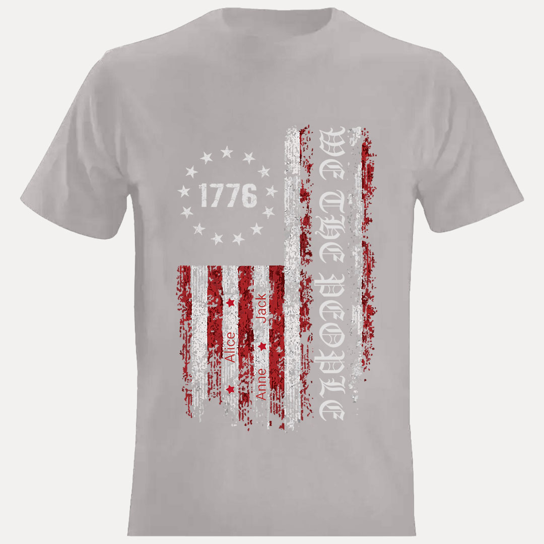 Customized T-shirts for the 4th of July-ancustom