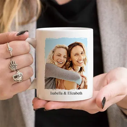 You Always Make Me Smile -  Gift For Besties - Personalized Mug-ancustom