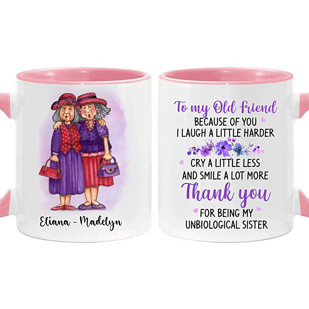 Old Friend Smile A Lot More Mug-ancustom