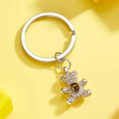 Customized Photo Projection Keychain-ancustom