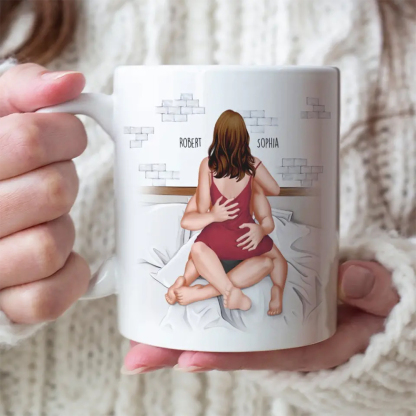 You Give Me A Boner-Personalized Coffee Mug- Gift For Him/ Gift For Her- Couple Coffee Mug-ancustom