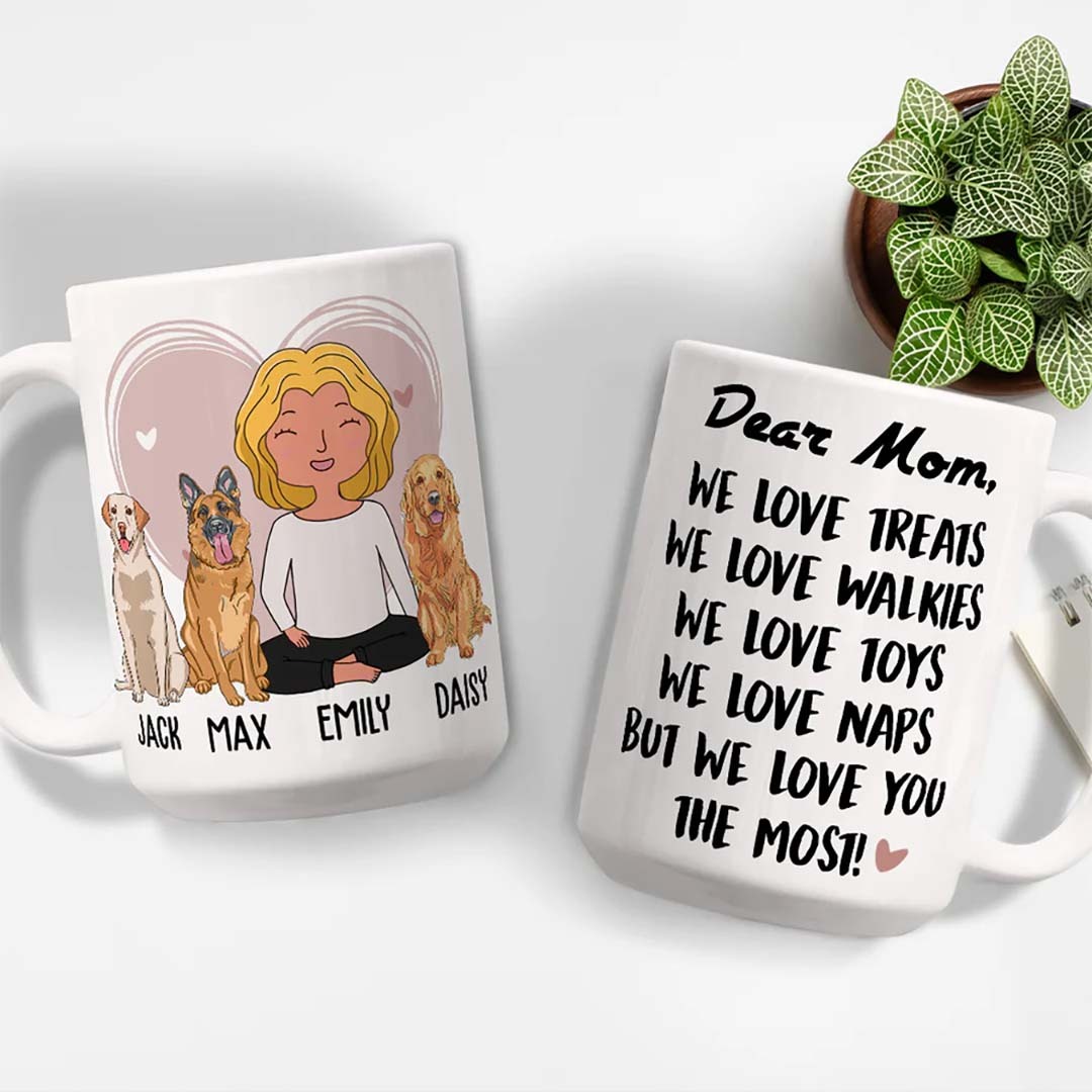 Love You The Most - Personalized Custom Coffee Mug-ancustom