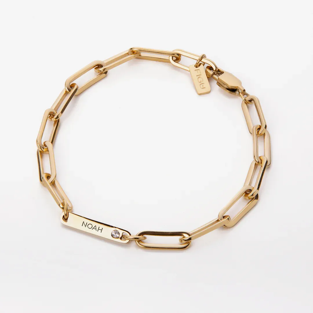 Bracelet engraved - up to 5 names-ancustom