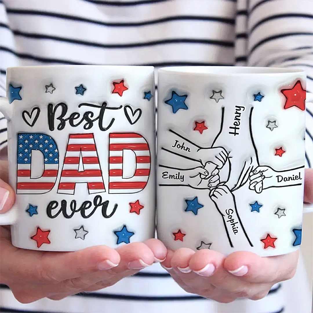You Have To Deserve Your Father’s Love - Family Personalized Custom 3D Inflated Effect Printed Mug-ancustom