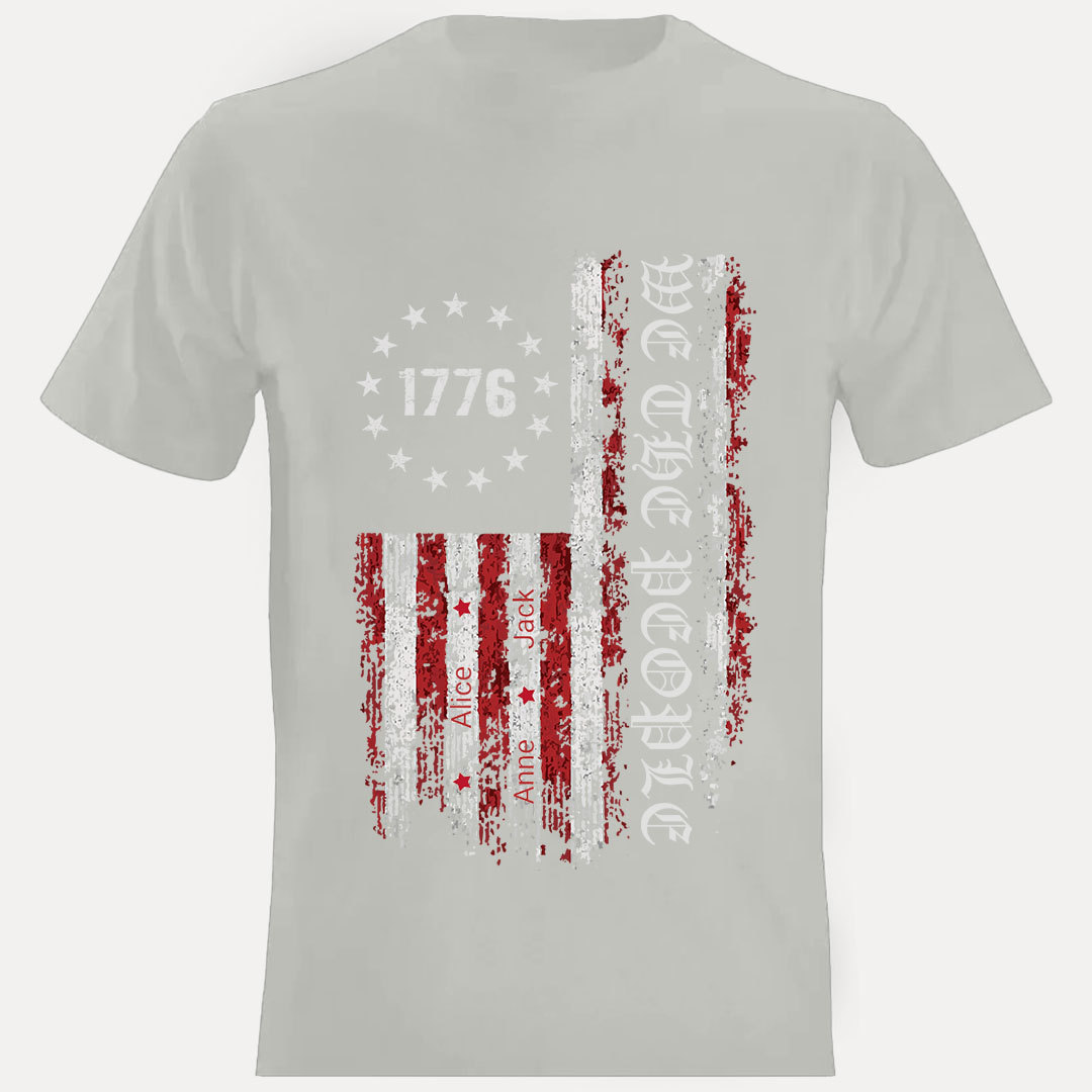Customized T-shirts for the 4th of July-ancustom
