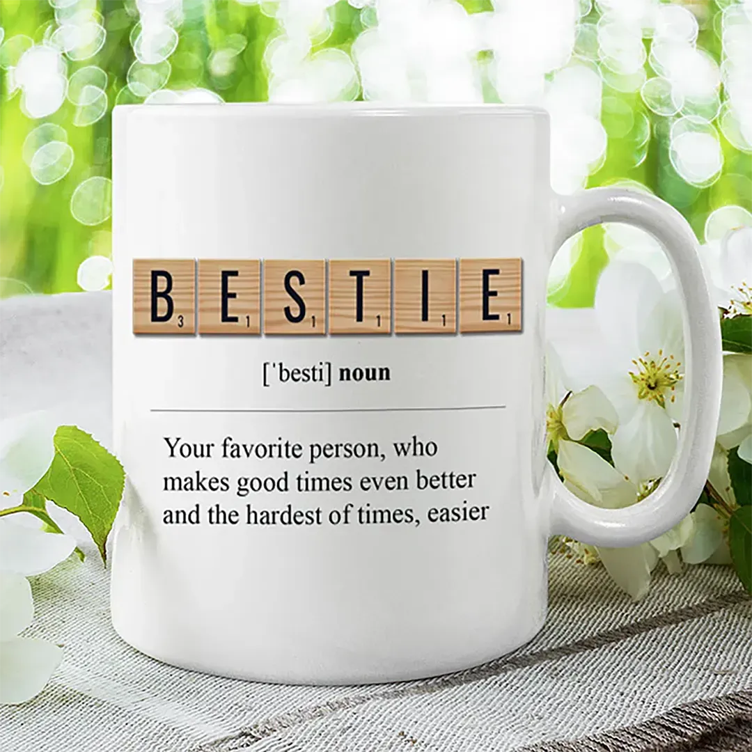 You Always Make Me Smile -  Gift For Besties - Personalized Mug-ancustom