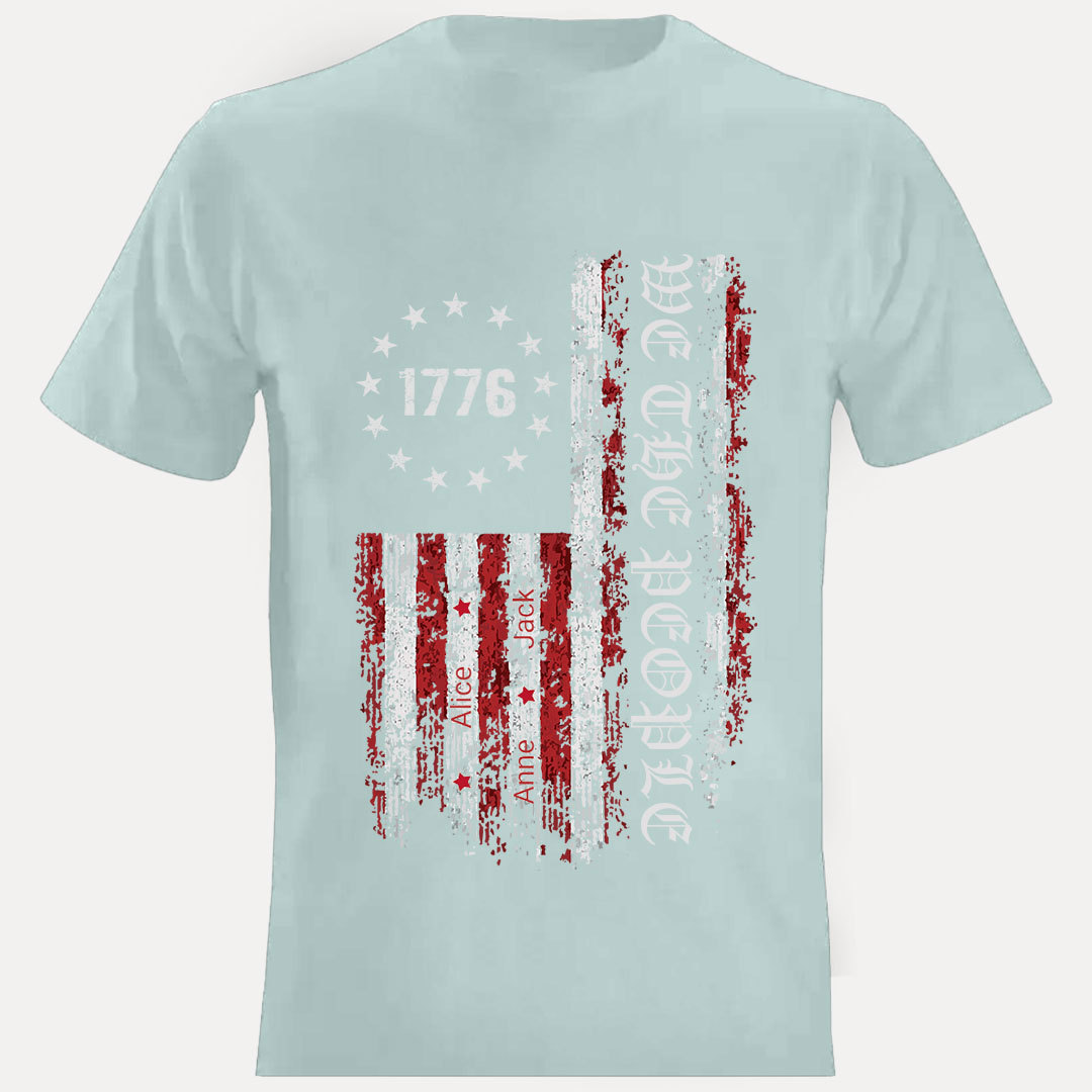 Customized T-shirts for the 4th of July-ancustom