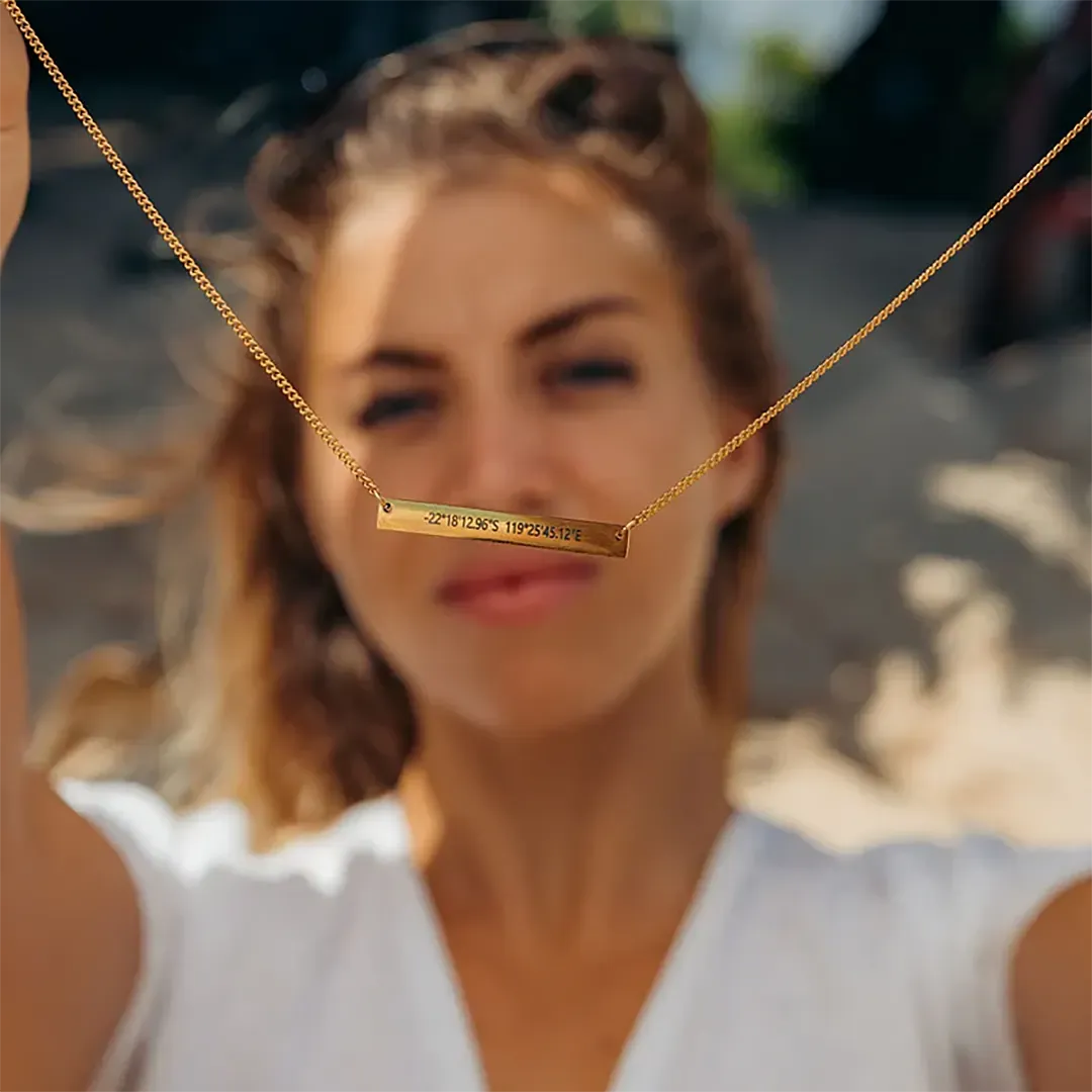 Custom Plate Necklace-ancustom