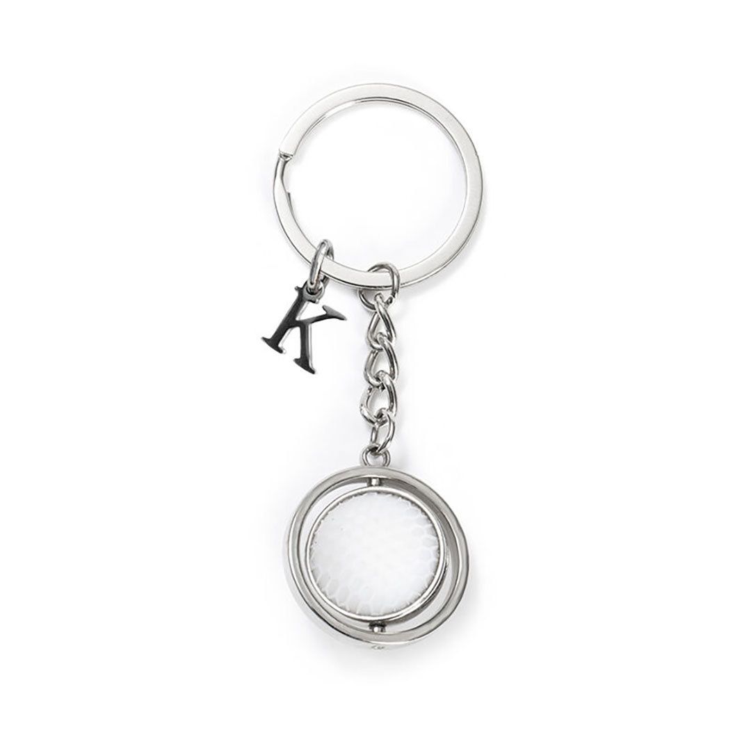Personalized Ball Keychains With Custom Letters For Sports Enthusiasts-ancustom