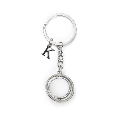 Personalized Ball Keychains With Custom Letters For Sports Enthusiasts-ancustom