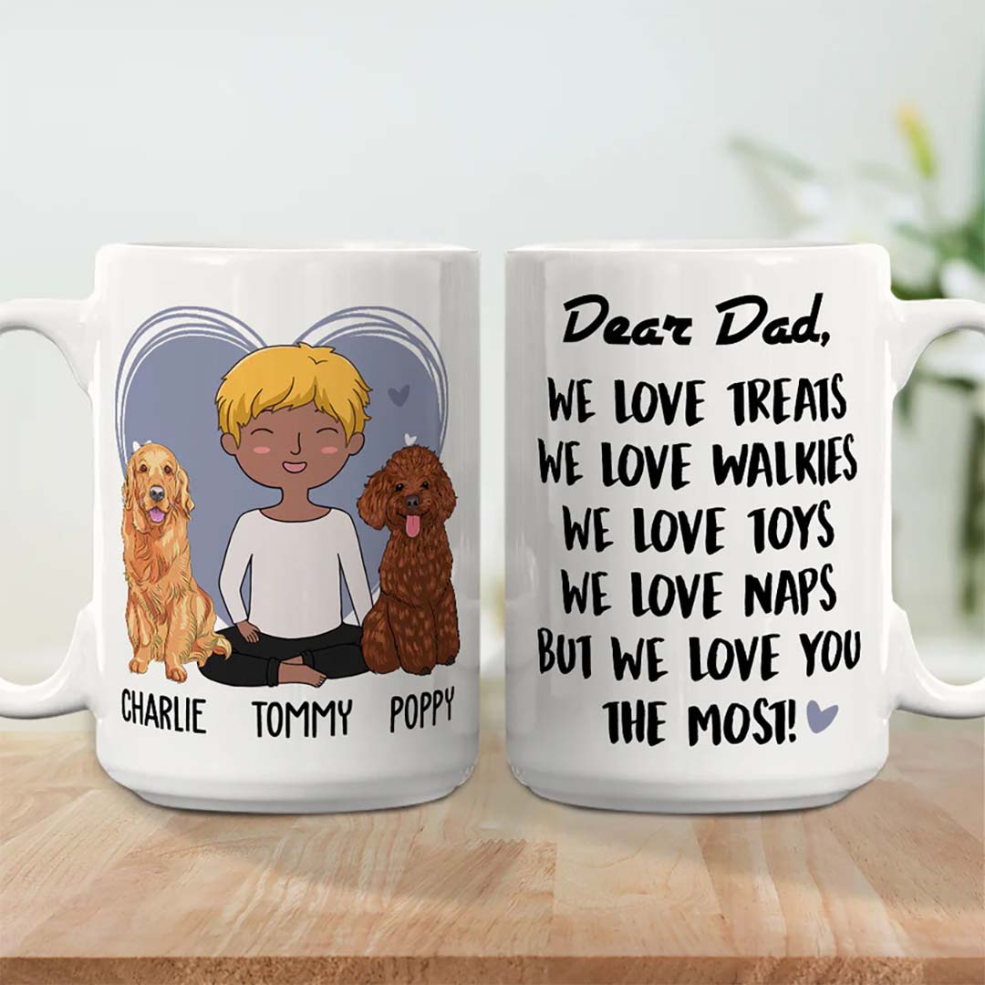 Love You The Most - Personalized Custom Coffee Mug-ancustom