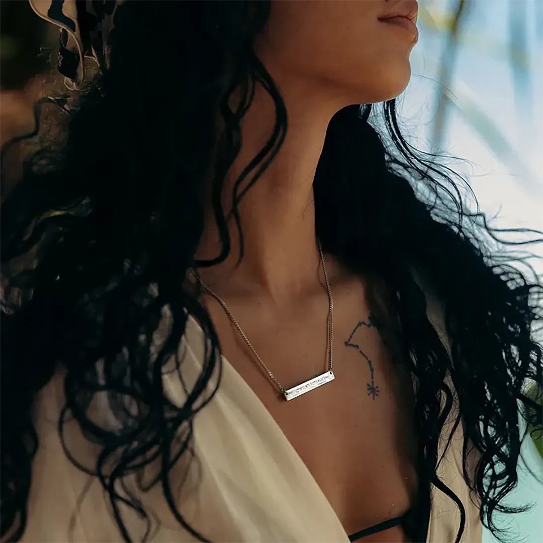 Custom Plate Necklace-ancustom