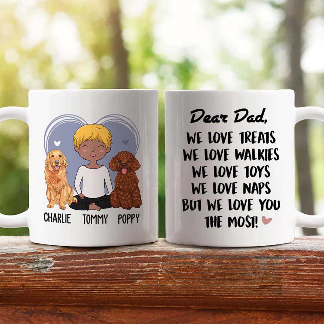Love You The Most - Personalized Custom Coffee Mug-ancustom