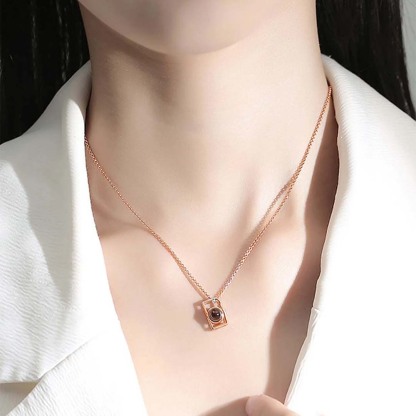  Camera Customized Photo Projection Necklace-ancustom