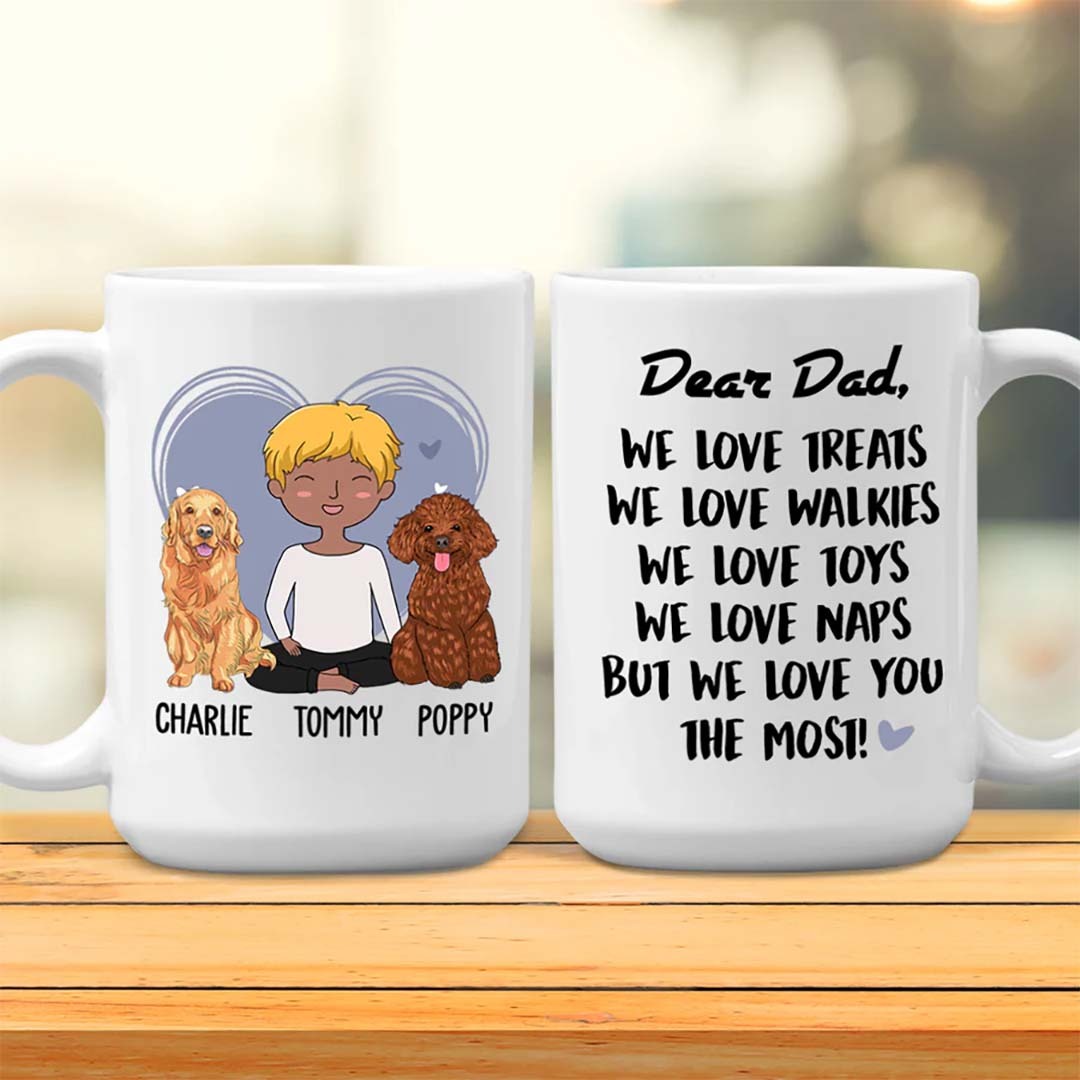 Love You The Most - Personalized Custom Coffee Mug-ancustom