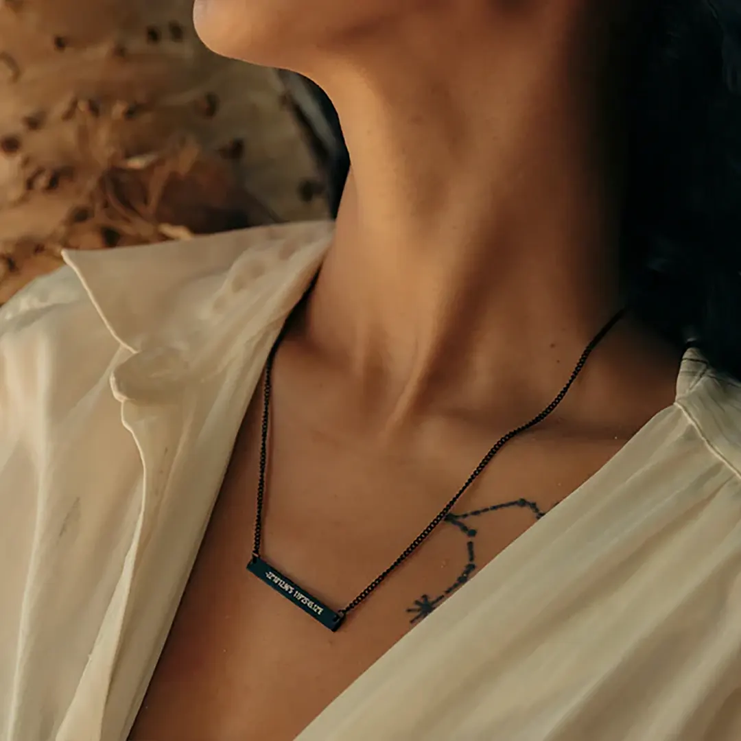 Custom Plate Necklace-ancustom