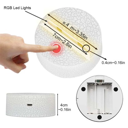 A Bond That Can't Be Broken - Personalized Mother Shaped Plaque Light Base-ancustom