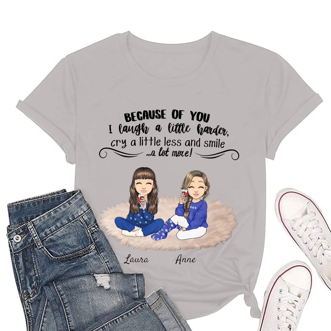 People of the Heart - Custom Personalized T-Shirt, Gifts for Best Friends-ancustom