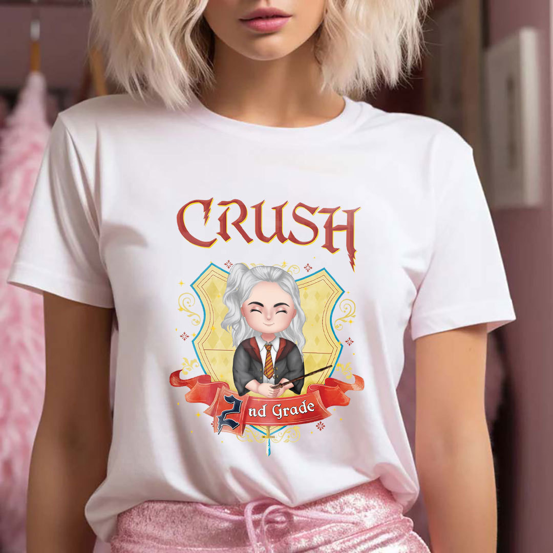 Personalized Back To School Kid T-shirt - Gift Idea For Son/ Daughter - I'm Ready To Crush Pre-school-ancustom