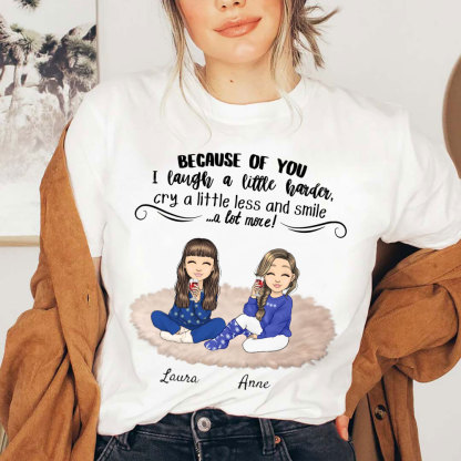 People of the Heart - Custom Personalized T-Shirt, Gifts for Best Friends-ancustom