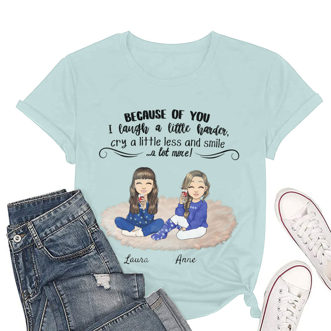 People of the Heart - Custom Personalized T-Shirt, Gifts for Best Friends-ancustom