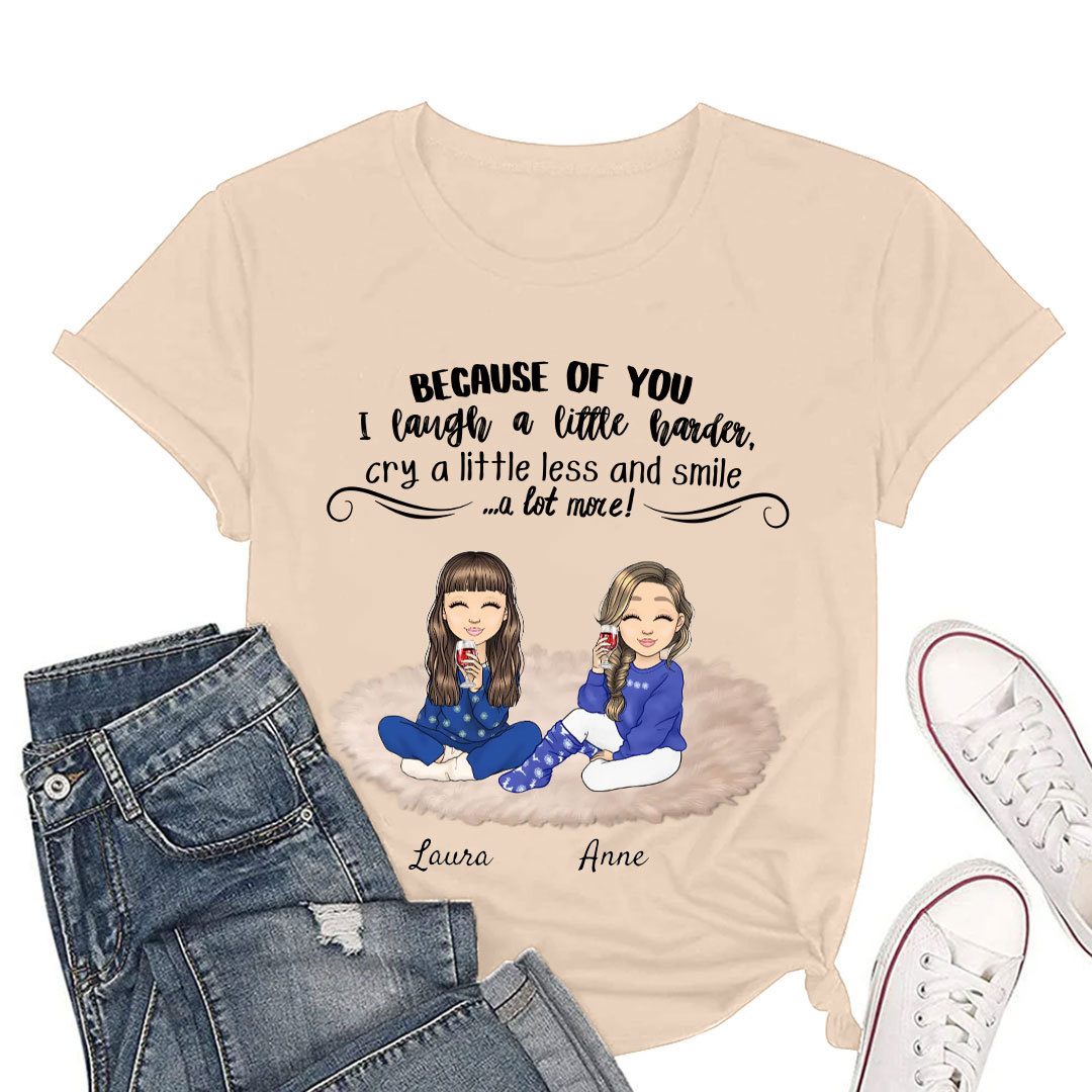 People of the Heart - Custom Personalized T-Shirt, Gifts for Best Friends-ancustom