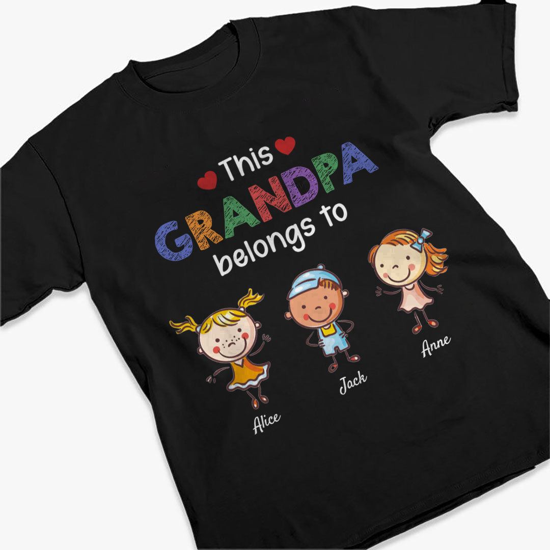 Gift For Dad, Father, Grandfather - Personalized T-Shirt -ancustom