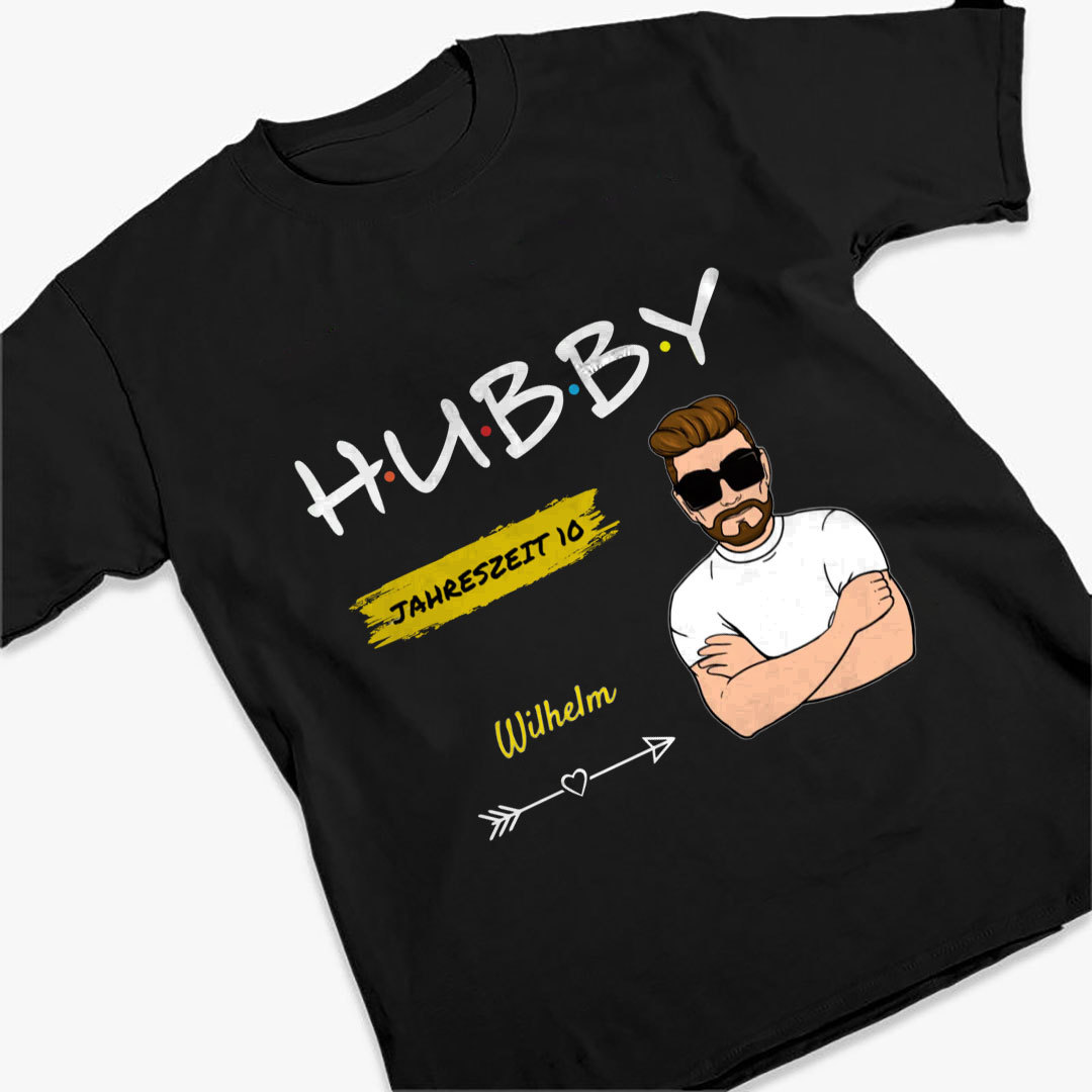 Custom Personalized Couple T-Shirt - Valentine's Day Gift Idea For Couple/Husband/Wife-ancustom