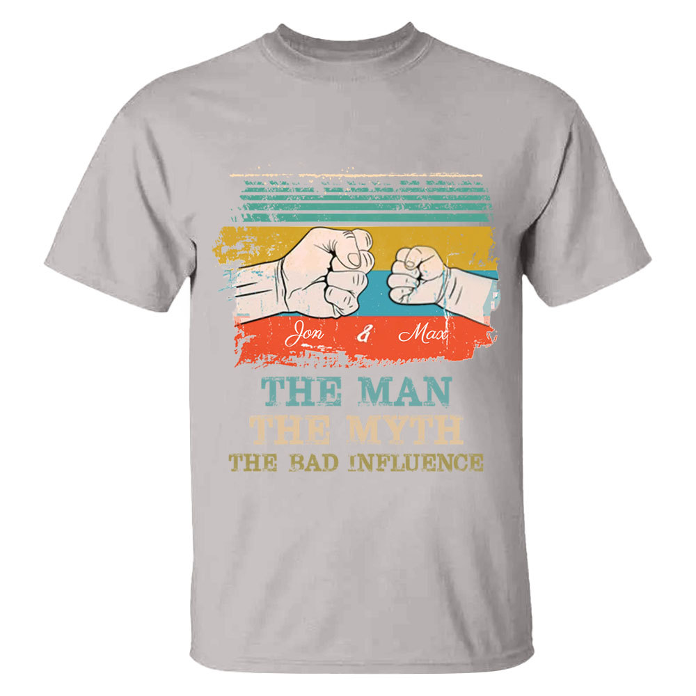 Custom Personalized T-Shirt Gifts for Dad-ancustom