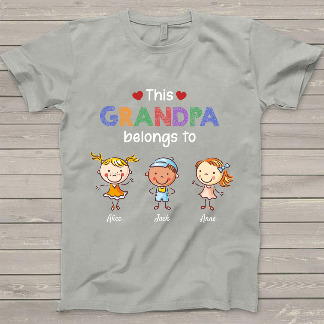 Gift For Dad, Father, Grandfather - Personalized T-Shirt -ancustom