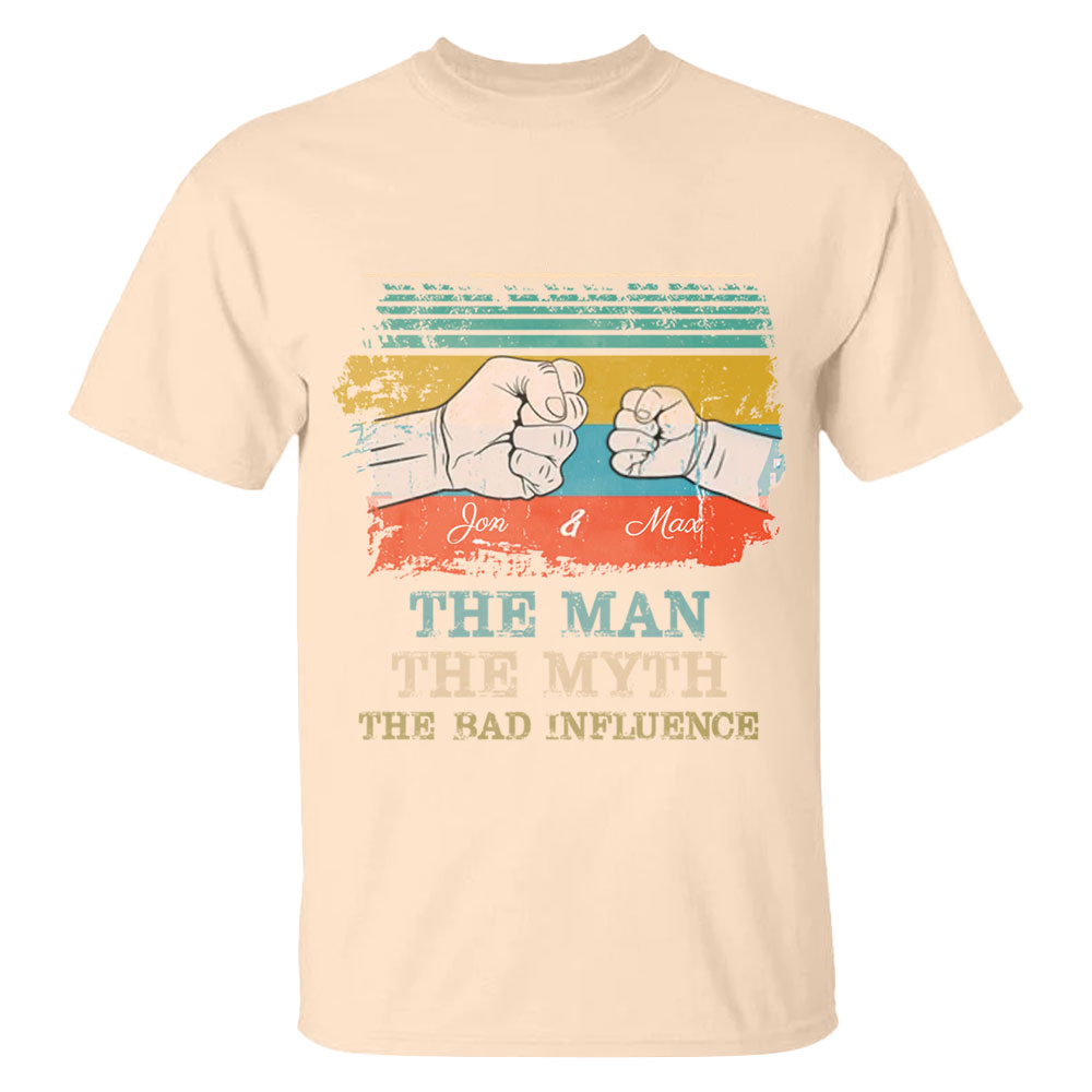 Custom Personalized T-Shirt Gifts for Dad-ancustom