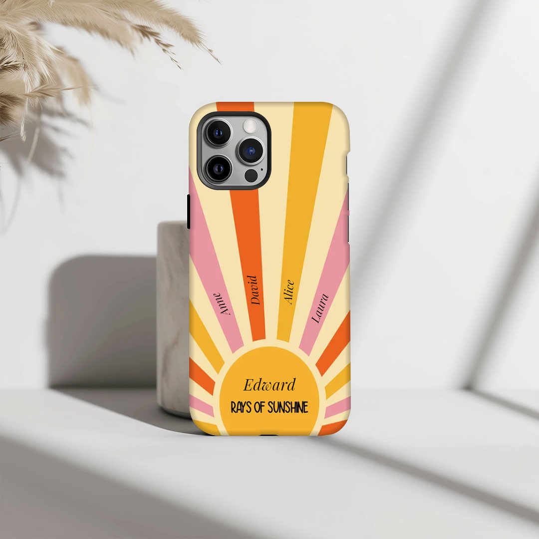 Customized personalized sunshine phone case-ancustom